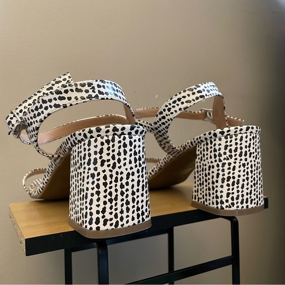 Maurice’s Domination Black & White Patterned Block Heels Size 9.5 - Picture 8 of 16